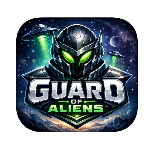 Guard of Aliens game logo